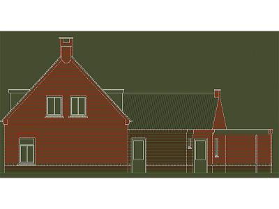 Het plan voor de woning in Someren-Eind.