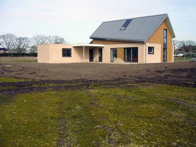 De staalframewoning is gereed, comfort en energiebesparing gaan hand-in-hand.