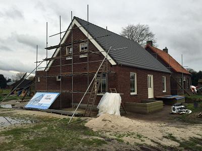 De woning is bijna gereed, comfort en energiebesparing gaan hand-in-hand.