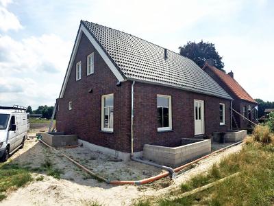 De woning is bijna gereed, comfort en energiebesparing gaan hand-in-hand.