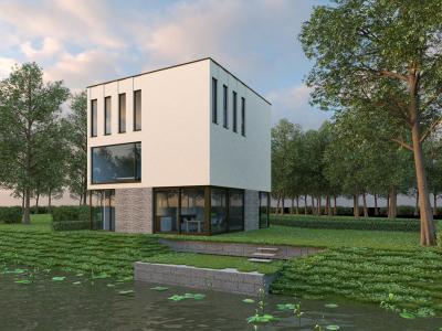 Een impressie van de energiezuinige staalframe woning in Utrecht.