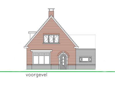 Een impressie van de klassieke woning met duurzame installaties in Asten