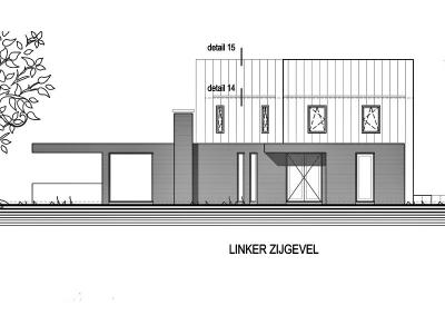 Een impressie van de energiezuinige nieuwbouwwoning.