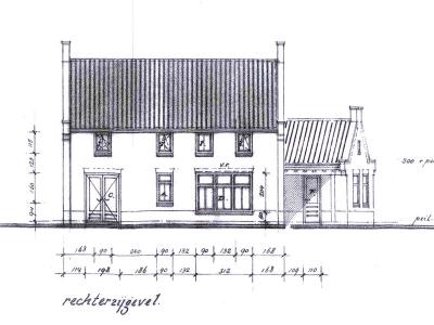 Het plan voor de woning in Someren