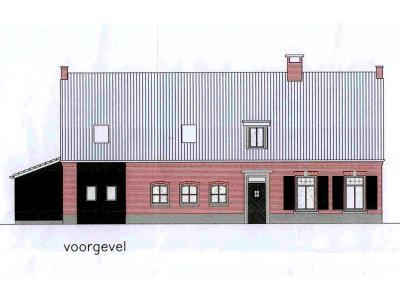 Het plan voor de woning in Someren-Heide
