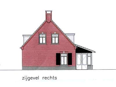 Het plan voor de woning in Someren-Heide
