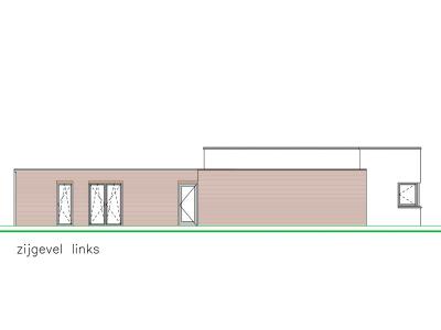 Een impressie van de moderne, strakke woning, met water/water-warmtepomp.