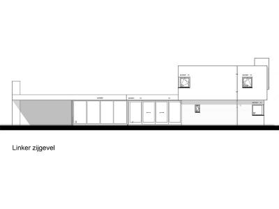 Een impressie van de fraaie, moderne woning met water-water-warmtepomp.