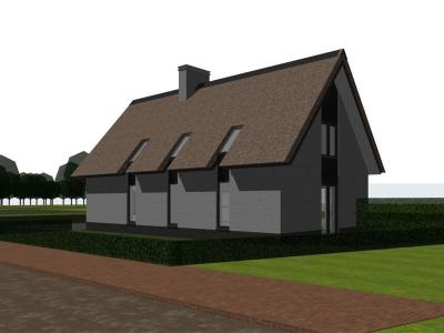 Een impressie van de stijlvolle woning met een Nibe S1155-6 water/water-warmtepomp.