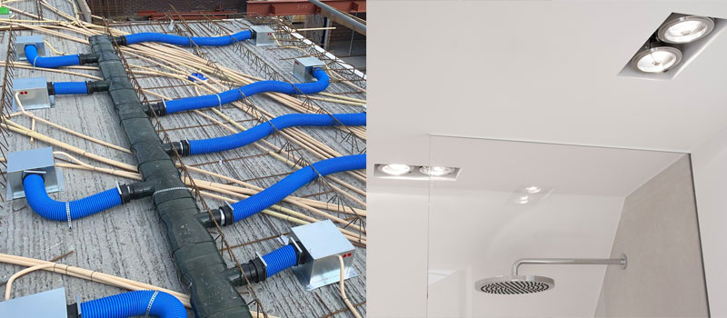 Airspot, de combinatie van ventilatie en verlichting.