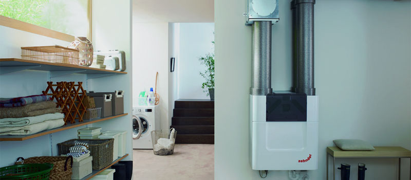 Zehnder ComfoAir Q ventilatiesysteem met warmteterugwinning voor maximale EPC-reductie.